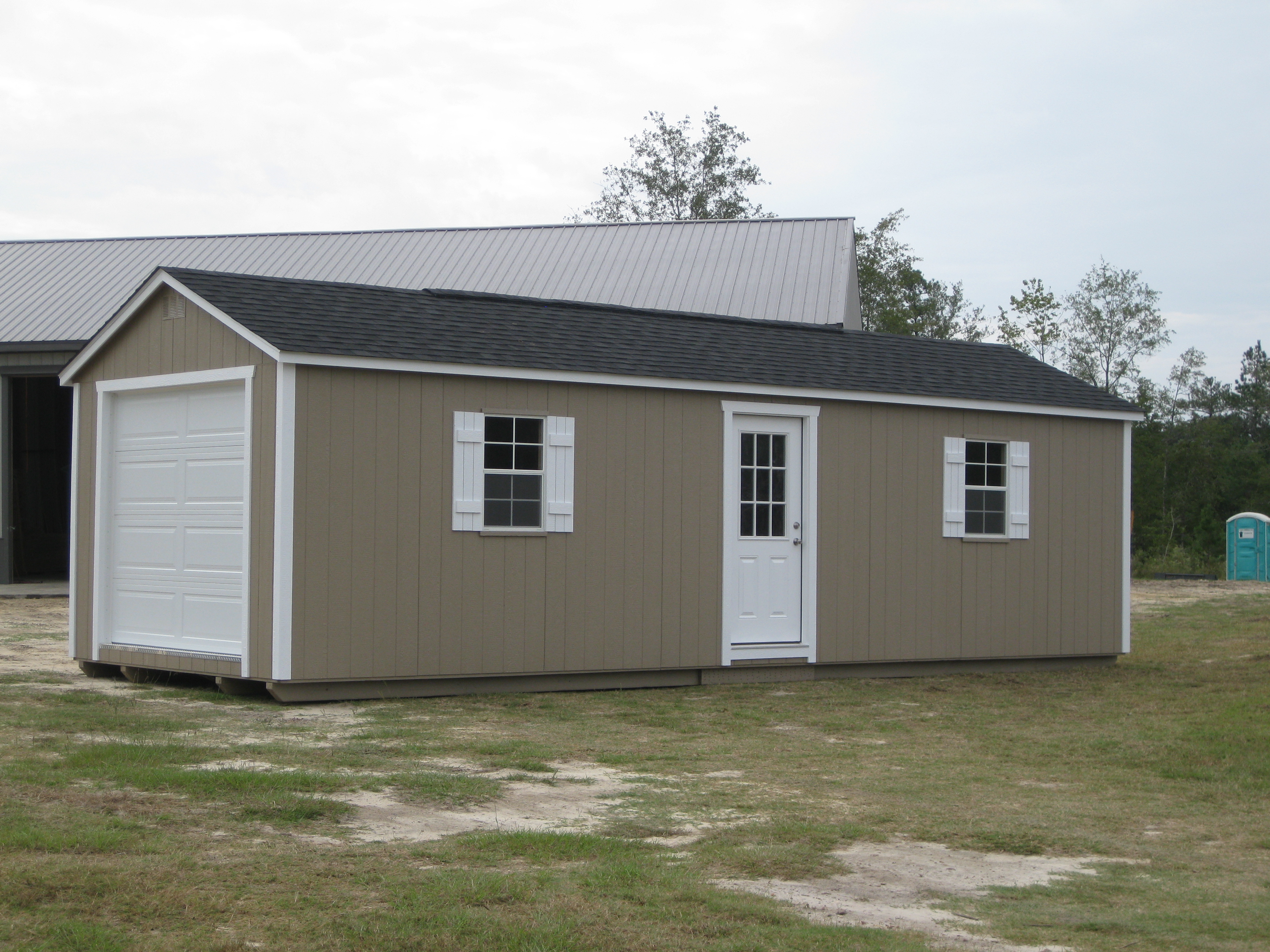 Augusta Ga Portable Wood Buildings Garage 1 Durastor Structures