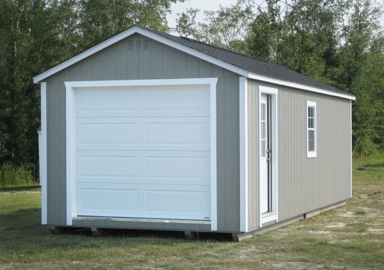 macon ga portable wood buildings garage 3 - DuraStor Structures